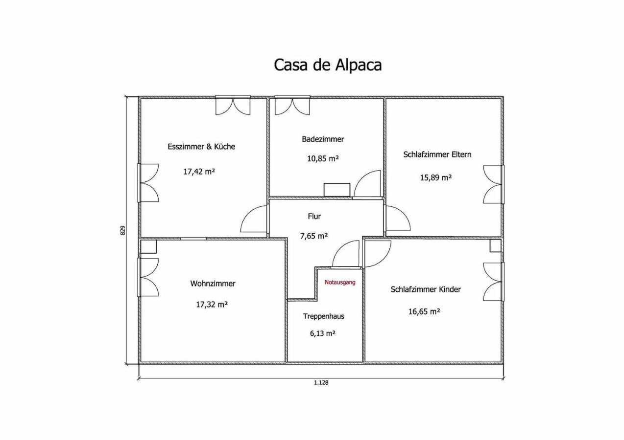 Casa De Alpaca Apartment Schmelz ภายนอก รูปภาพ